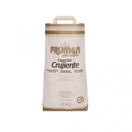 Pan rallado crujiente Frumen en saco 4 Kg