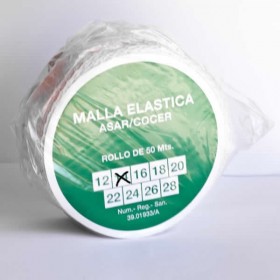 Malla elástica para carne calibre 14 Rollo 50 metros