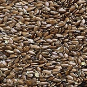 semillas de lino marrón 100 